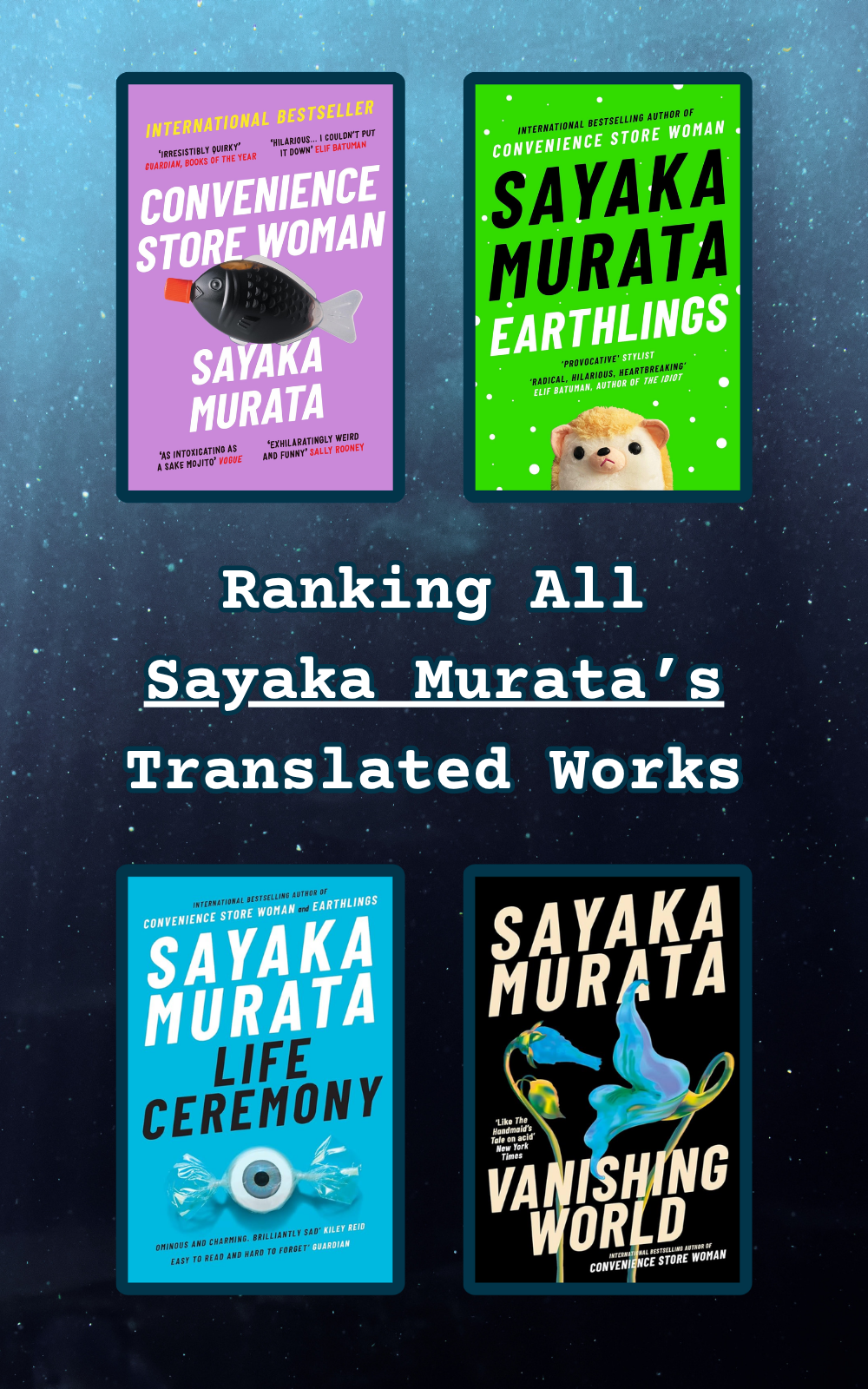 All Sayaka Murata’s Translated Works Ranked (2026)